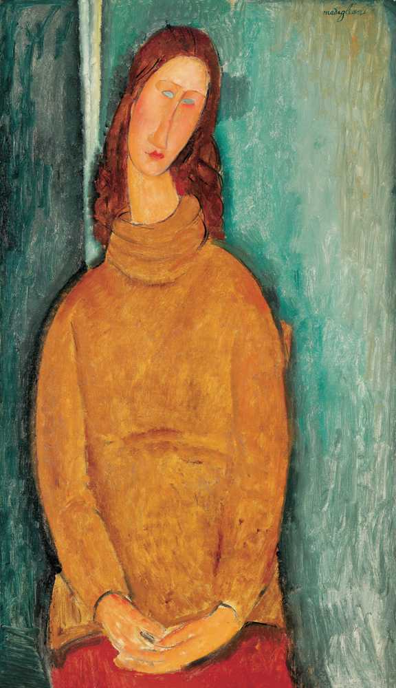 Portrait Of Jeanne Hebuterne - Amedeo Modigliani