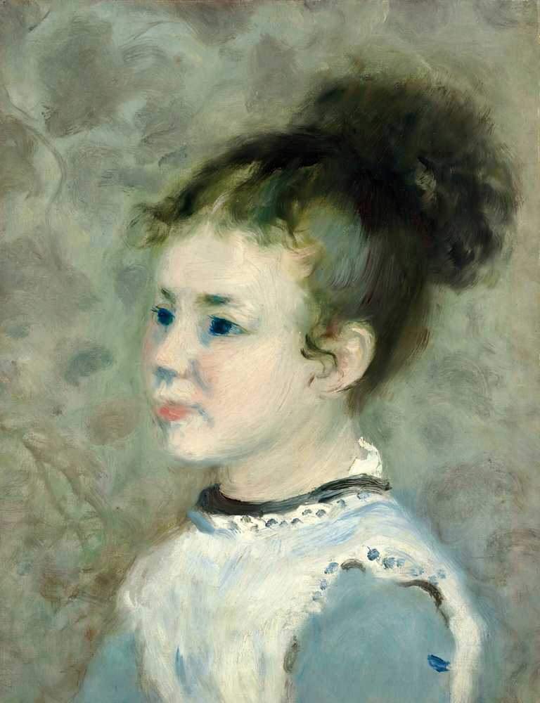 Portrait Of Jeanne Sisley - Auguste Renoir