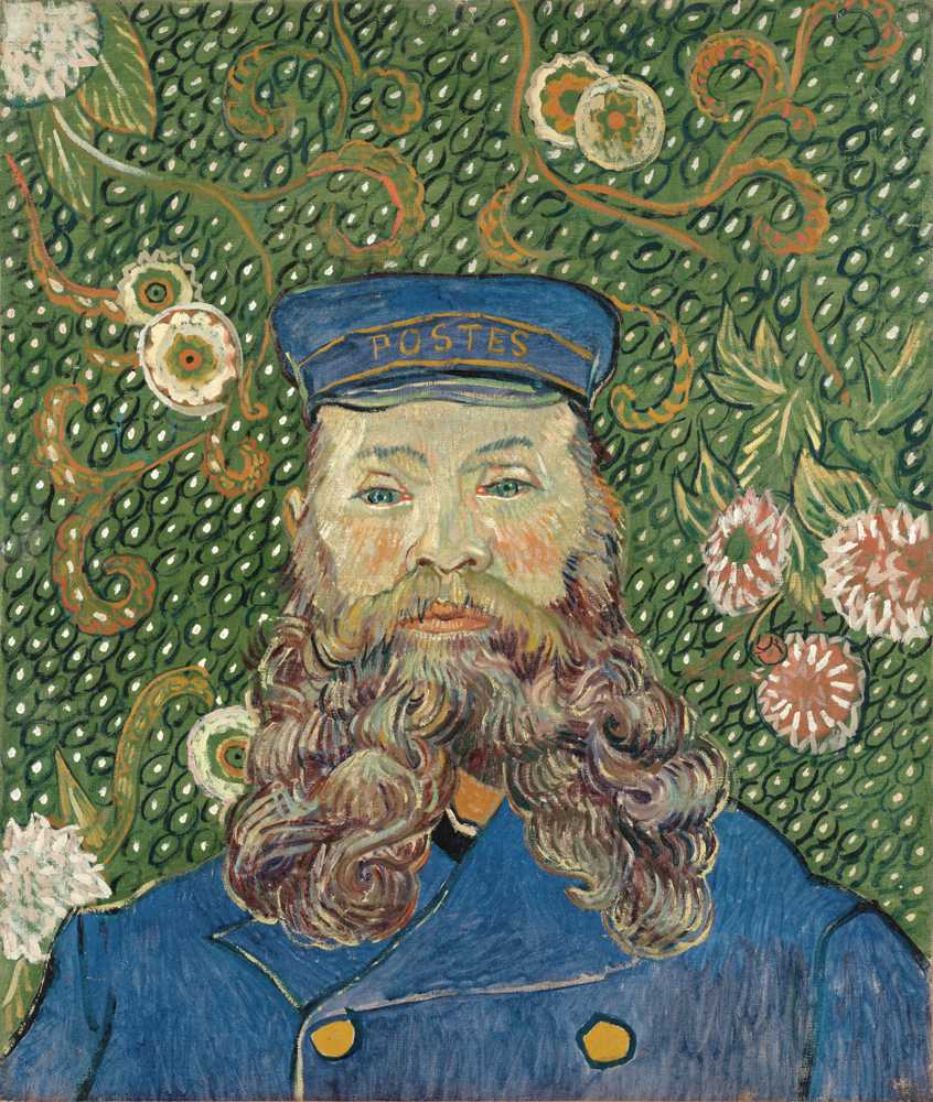 Portrait of Joseph Roulin (1889) - Vincent van Gogh