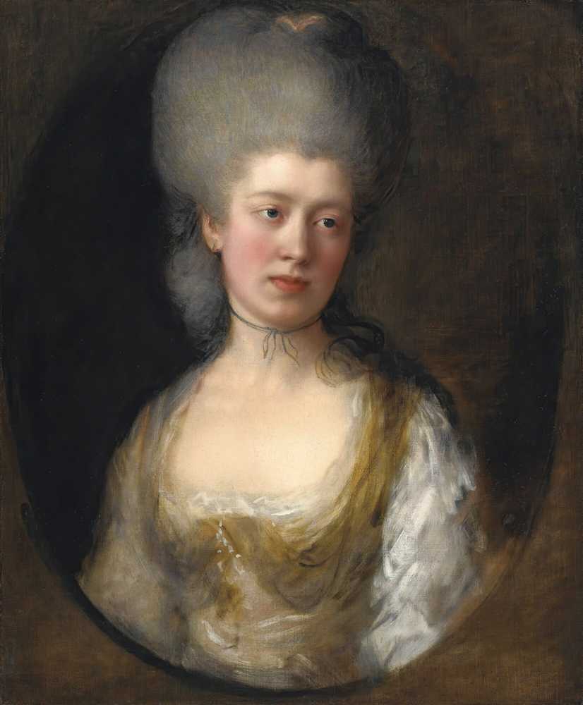 Portrait Of Lady Catherine Ponsonby, Duchess Of St. Albans - Gainsborough