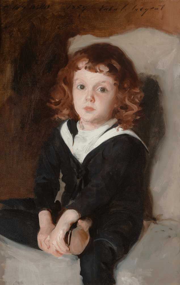 Portrait of Laurence Millet (1887) - John Singer-Sargent