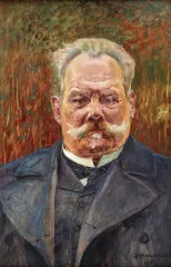 Portrait of Leon Schenrich (1907) - Jacek Malczewski
