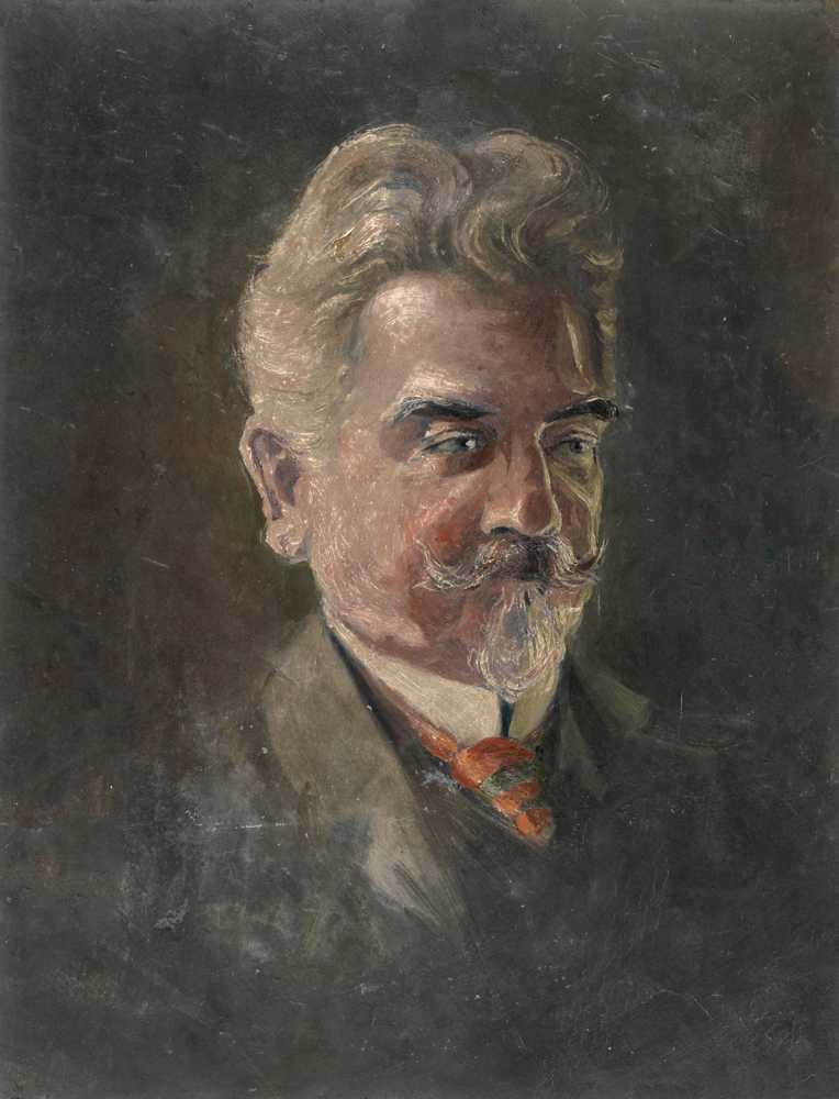 Portrait of Leopold Czihaczek (1907) - Egon Schiele