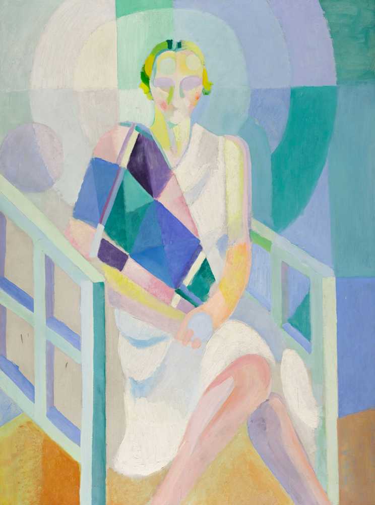 Portrait of Madame Heim (1926-1927) - Robert Delaunay