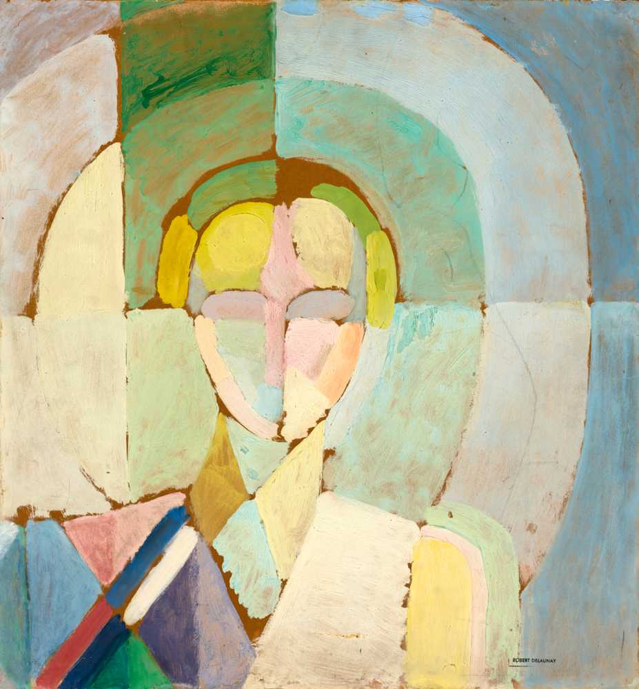 Portrait Of Madame Heim (1926-27) - Robert Delaunay
