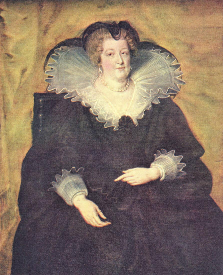 Portrait of Maria de Medici, Queen of France - Rubens