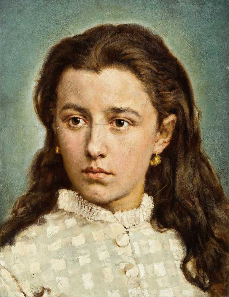 Portrait of Maria Levittoux (1872) - Jan Matejko