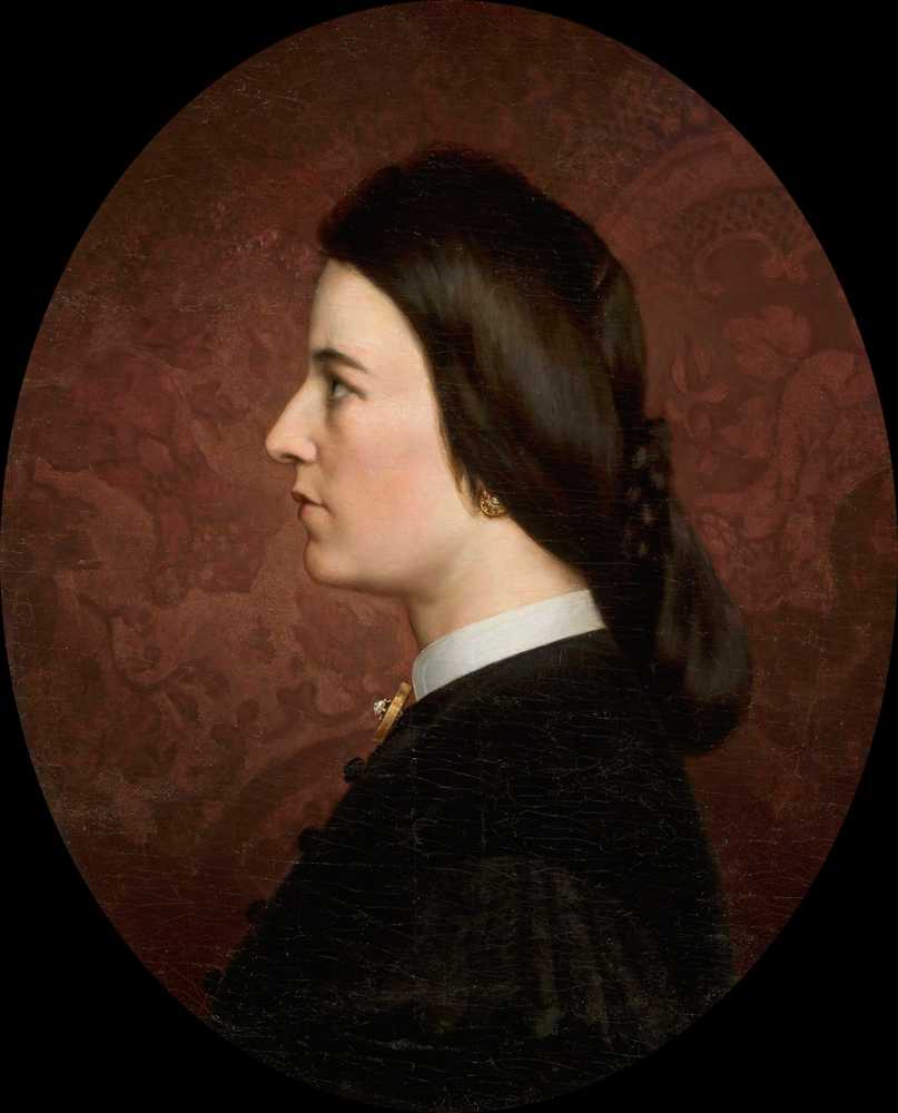 Portrait of Maria Sawiczewska, artist’s sister - Artur Grottger