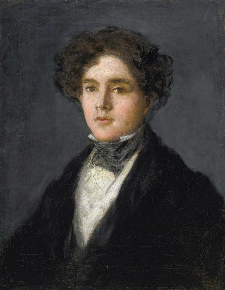 Portrait Of Mariano Goya, The Artist’s Grandson (1827) - Francisco de Goya