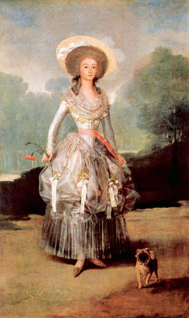 Portrait of Marquesa de Pontejos y Sandoval, Herzogin von Pontejos - G
