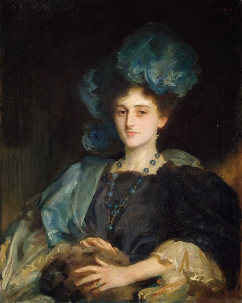 Portrait Of Miss Katherine Elizabeth Lewis (1906) - John Singer-Sargent