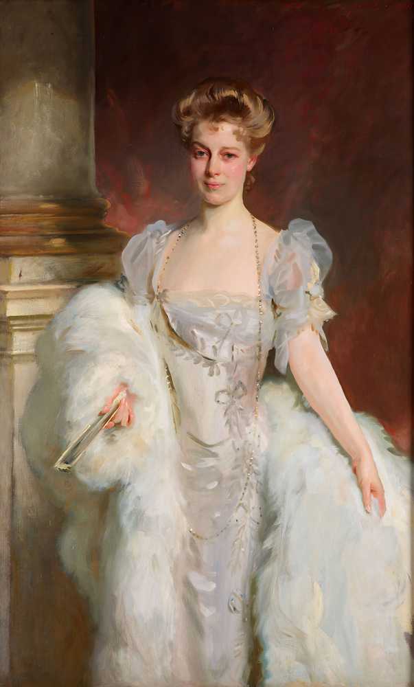 Portrait of Mrs. J.P. Morgan, Jr. (nee Jane Norton Grew, 186... - Singer-Sargent