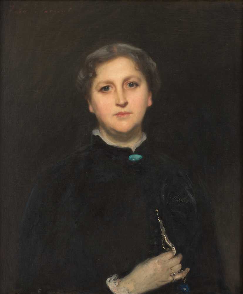 Portrait Of Mrs. Raphael Pumpelly (1887) - John Singer-Sargent