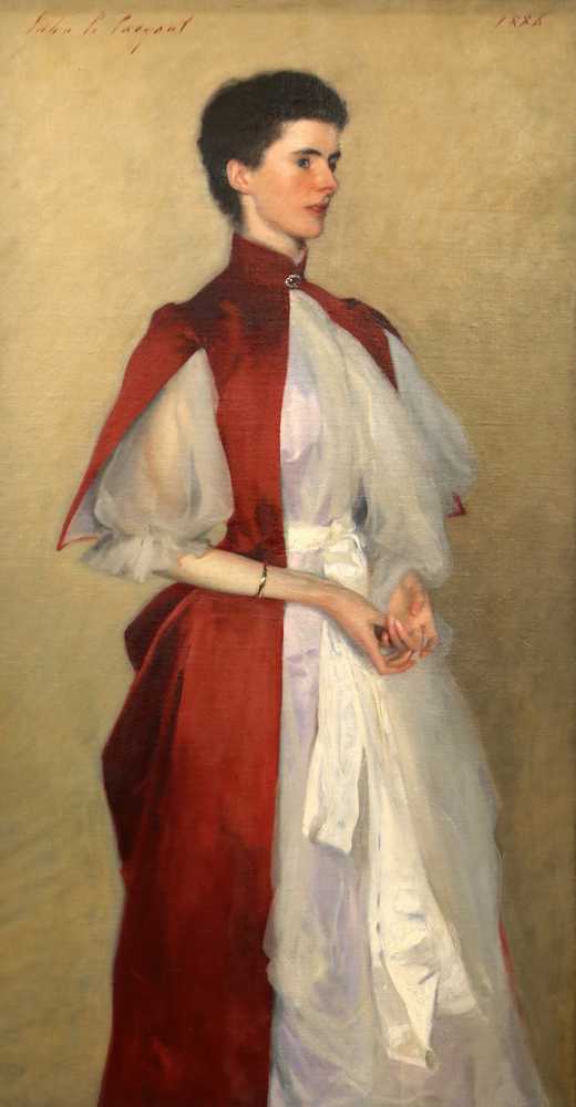 Portrait of Mrs. Robert Harrison (1886) - John Singer-Sargent