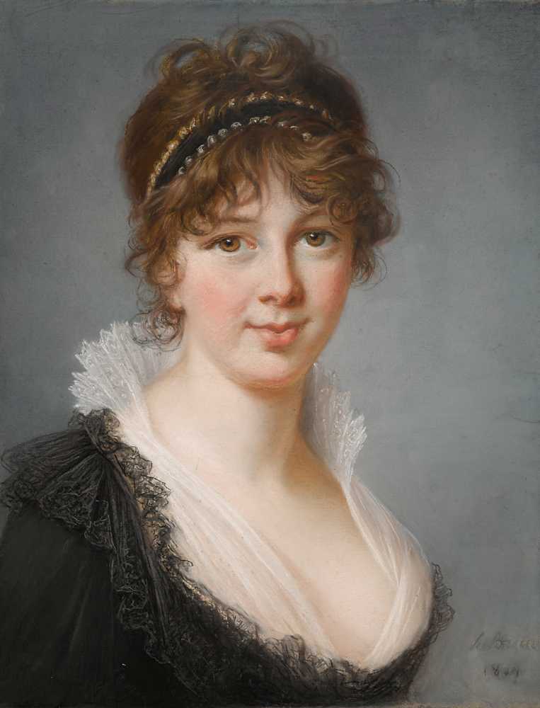 Portrait Of Mrs. Spencer Perceval, Nee Jane Wilson - Vigee Le Brun
