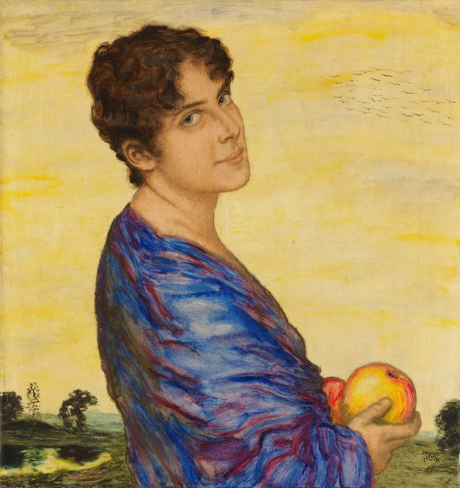 Portrait of Mrs. von Stuck (1914) - Franz von Stuck