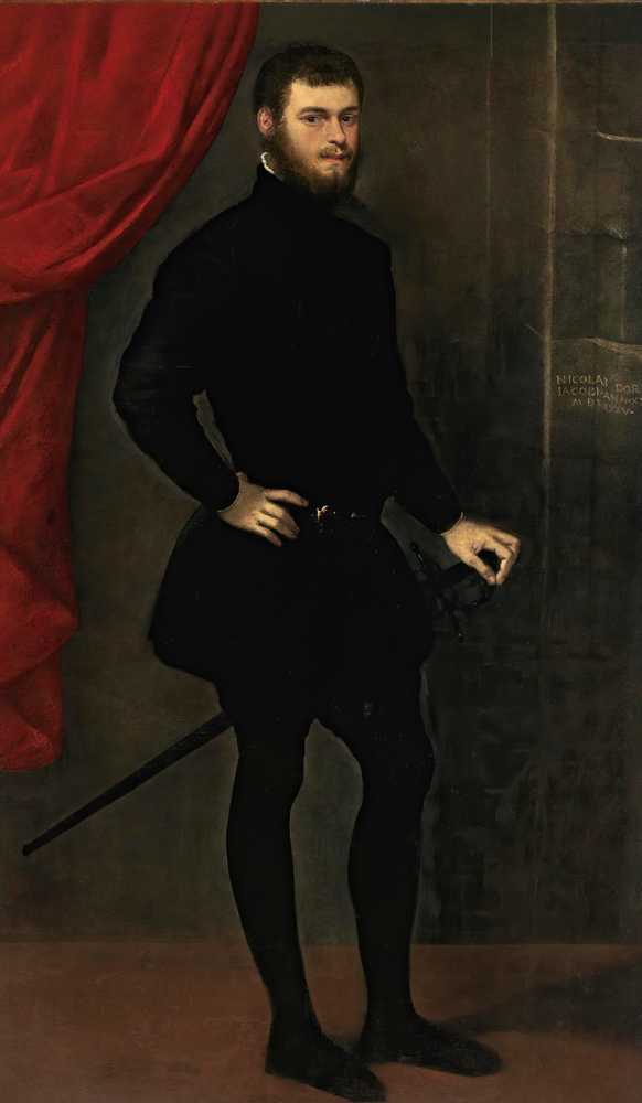 Portrait of Nicolò Doria - Jacopo Tintoretto