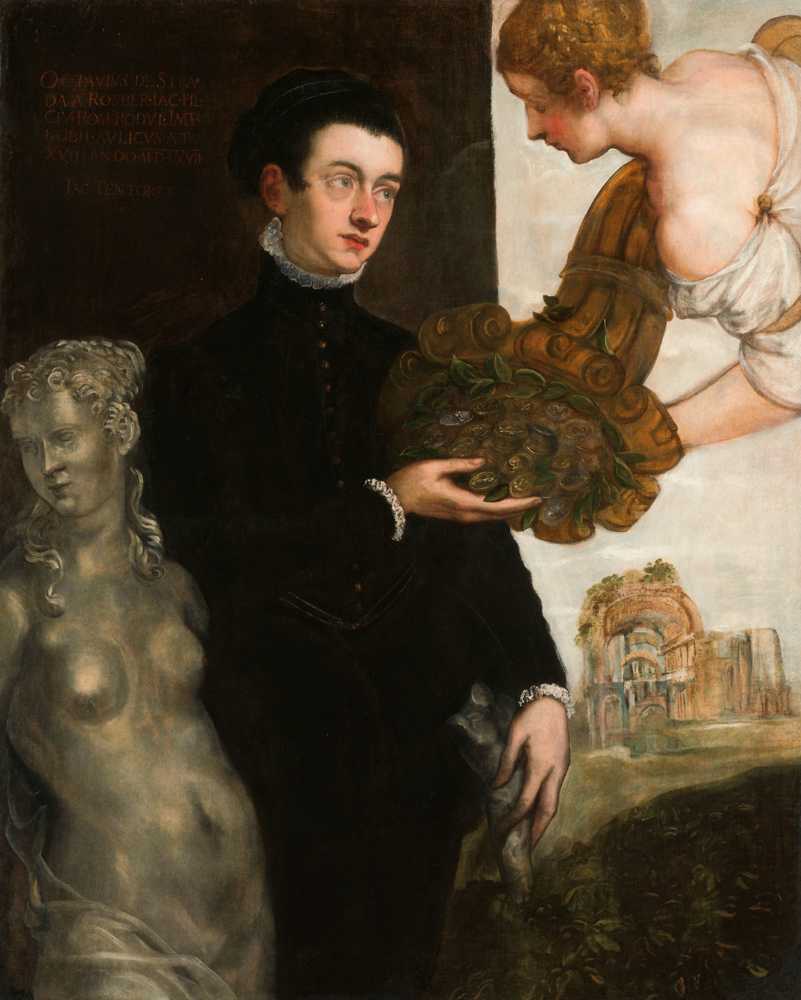 Portrait of Ottavio Strada (1567) - Jacopo Tintoretto
