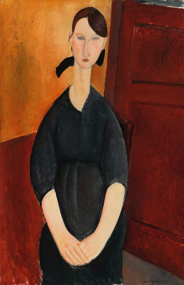 Portrait of Paulette Jourdain (1919) - Amedeo Modigliani