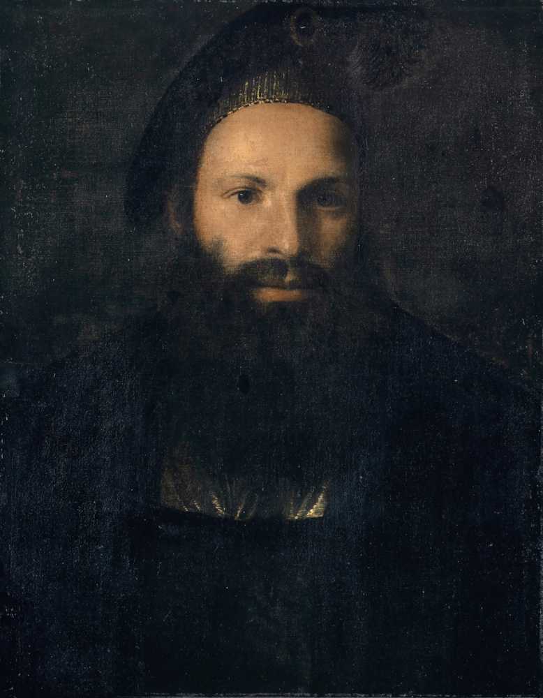 Portrait of Pietro Aretino (1527) - Titian
