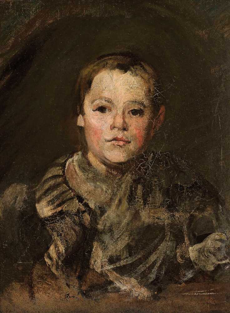 Portrait of the artist’s son (circa 1845) - Piotr Michałowski
