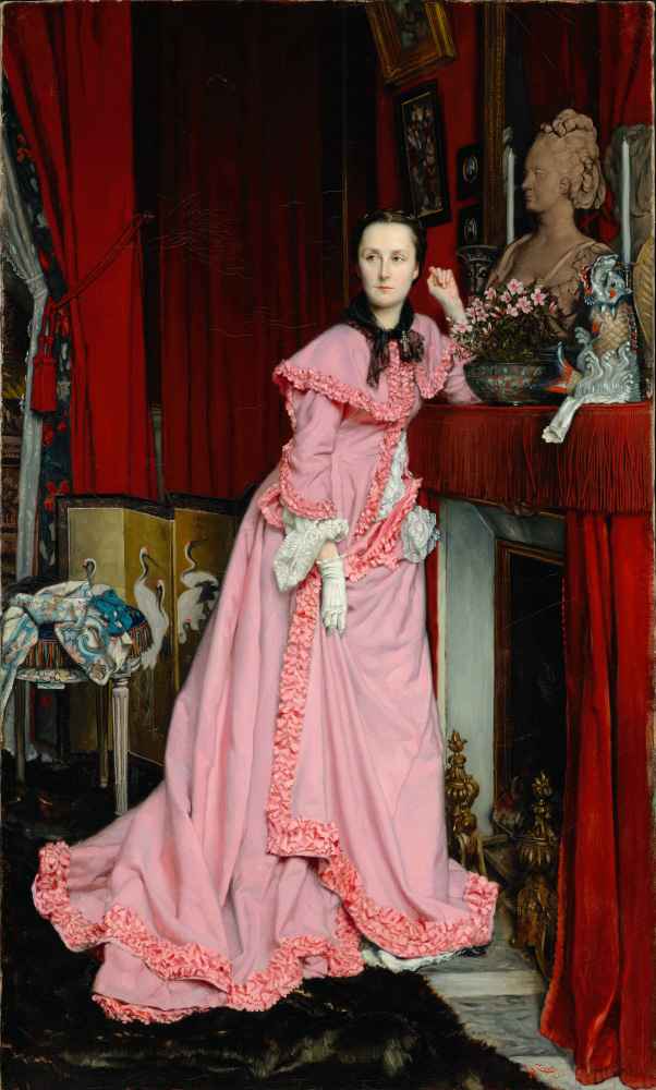 Portrait of the Marquise de Miramon, nee Therese Feuillant - James Tis