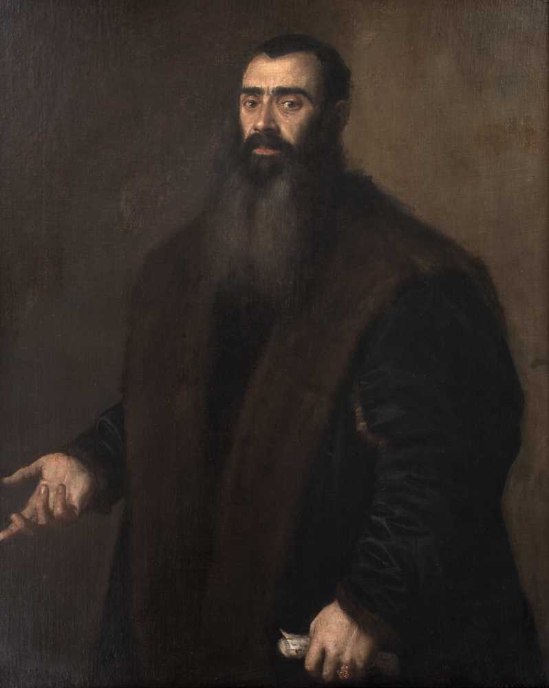 Portrait of the Nuremburg Merchant and Collector Willibald Imhoff th... - Titian
