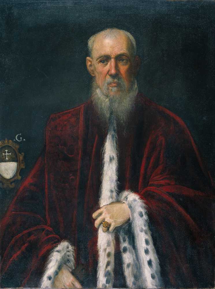 Portrait of the Procurator Alessandro Gritti (from 1581 until 15... - Tintoretto