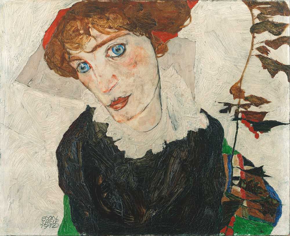 Portrait Of Wally Neuzil (1912) - Egon Schiele