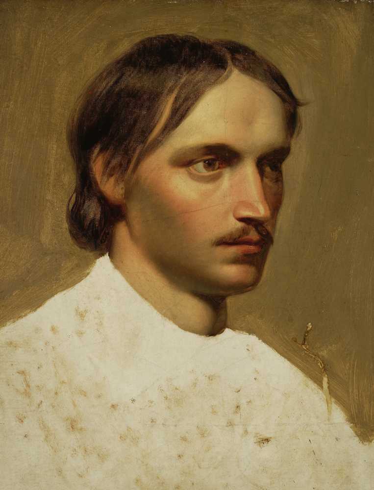 Portrait of Wincenty Chochlik Wasilewski (1849–1897) (1867) - Artur Grottger