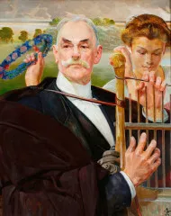 Portrait of Władysław Żeleński (1908) - Jacek Malczewski