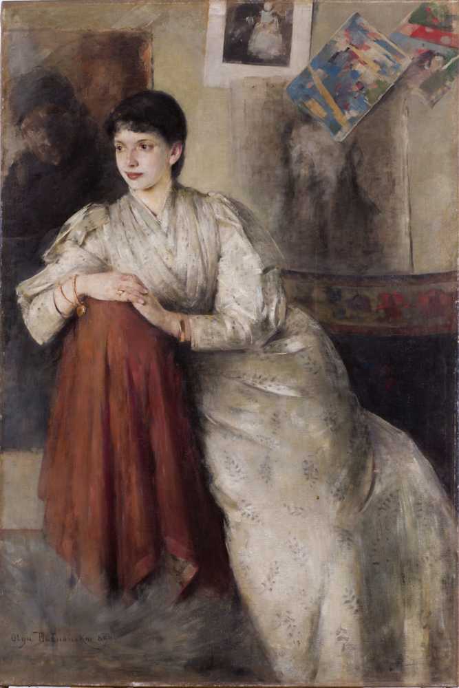 Portrait of Zofia Federowicz (1890) - Olga Boznańska