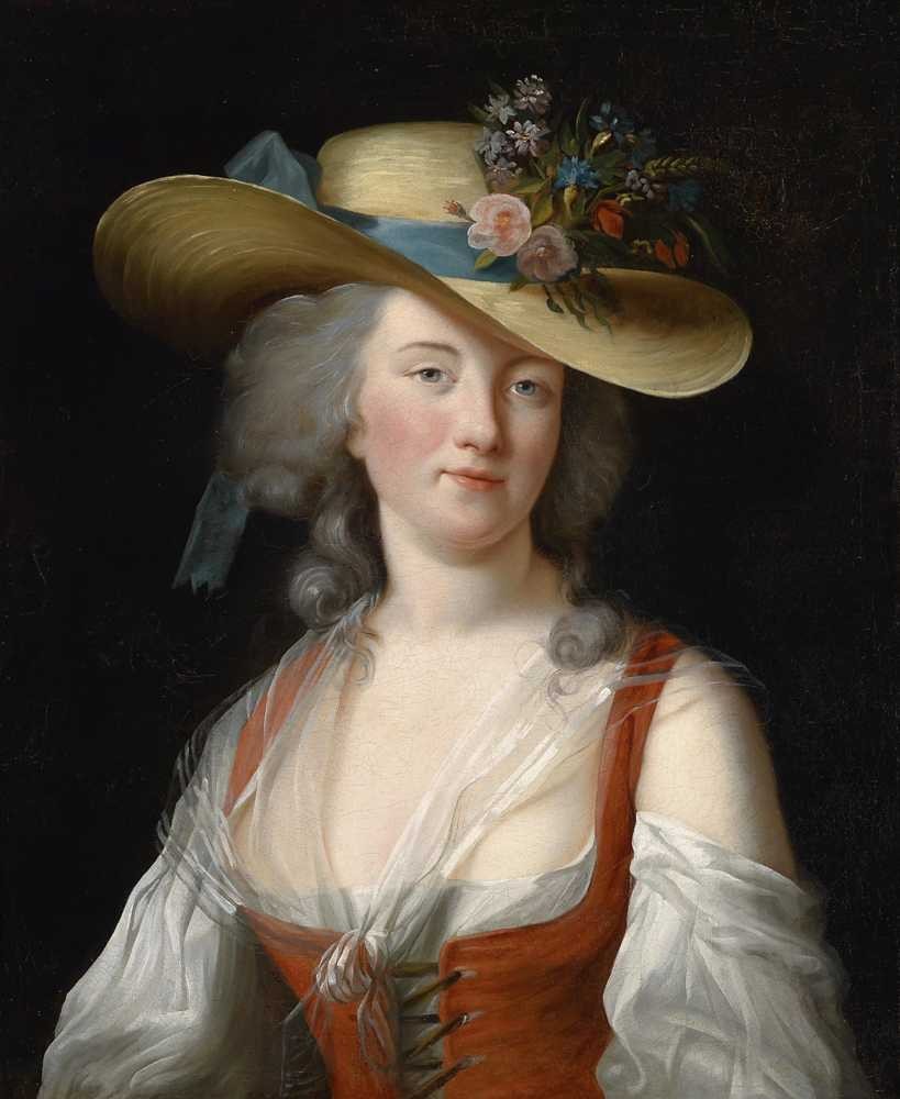 Portrait Anne Catherine Le Preudhomme de Chatenoy - Vigee Le ... - Vigee Le Brun