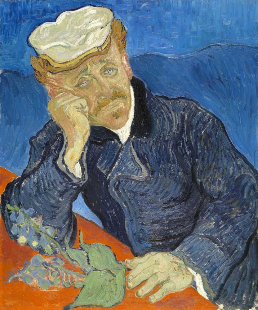 Portrait of Dr Gachet - Van Gogh
