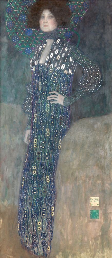 Portrait of Emily Floge - Klimt