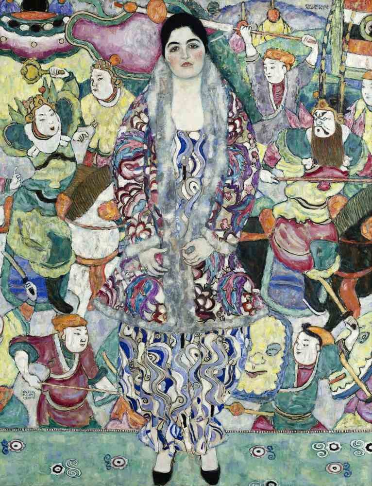 Portrait of Frederika Maria Beer - Klimt