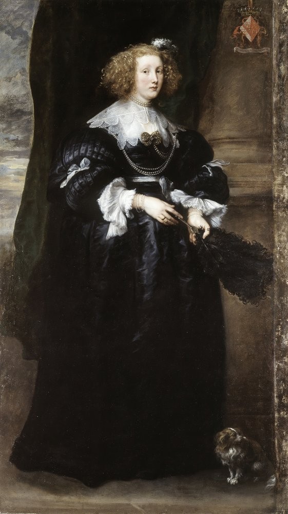 Portrait of Marie de Raet - Van Dyck