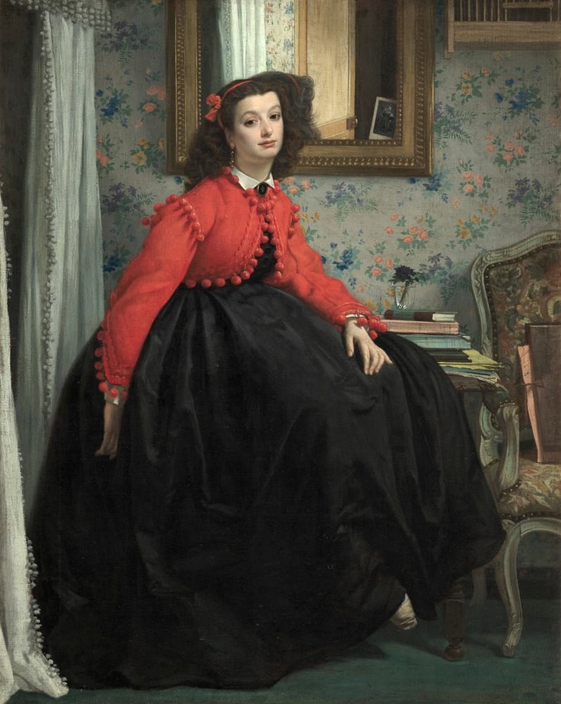Portrait of Mme. L.L. - Tissot
