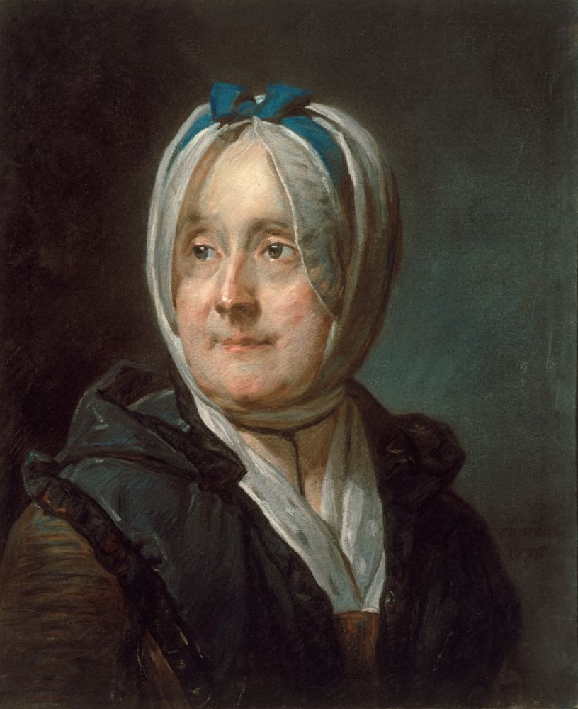 Portrait of Mrs Chardin - Jean Chardin