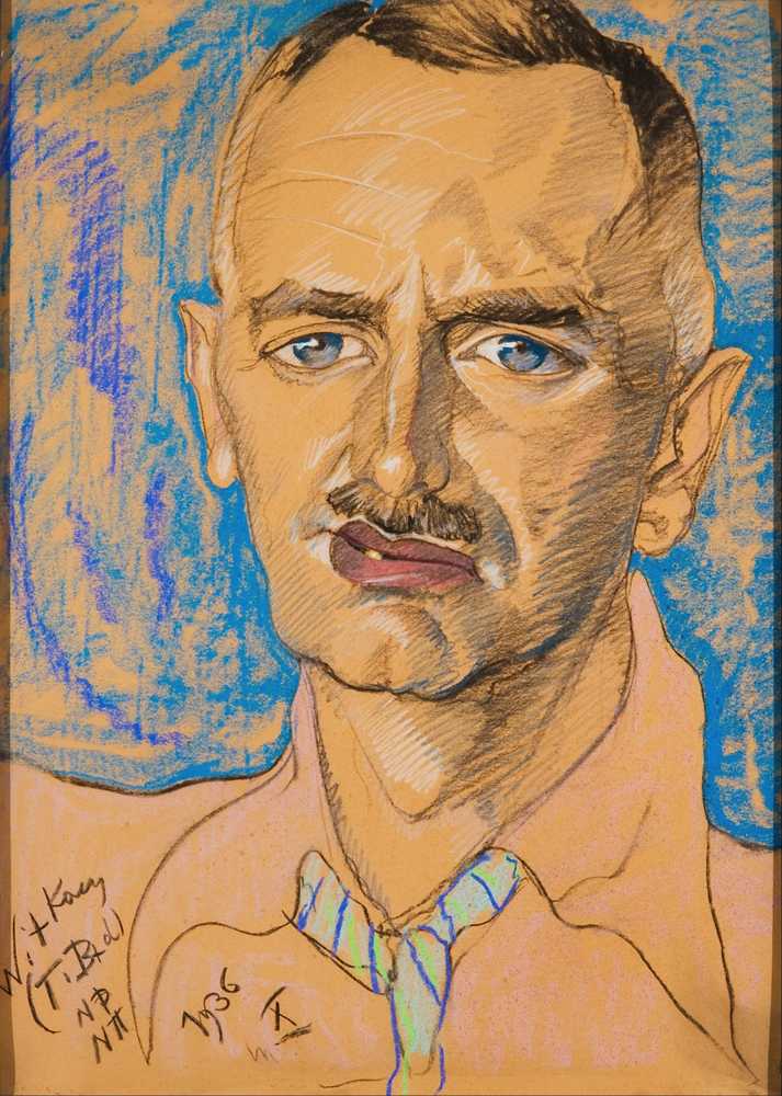 Portret Mieczysława Gajewicza (1936) - Stanisław Ignacy Witkiewicz