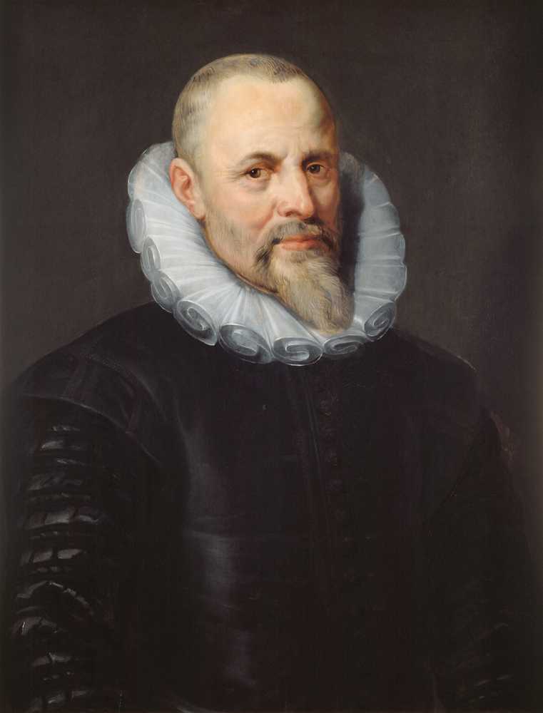 Portret van Jan I Moretus (1612-1616) - Peter Paul Rubens