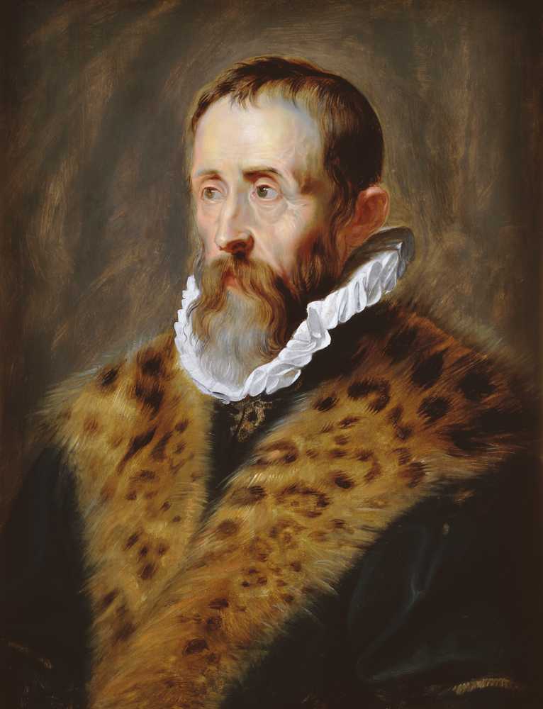 Portret van Justus Lipsius (1612-1616) - Peter Paul Rubens