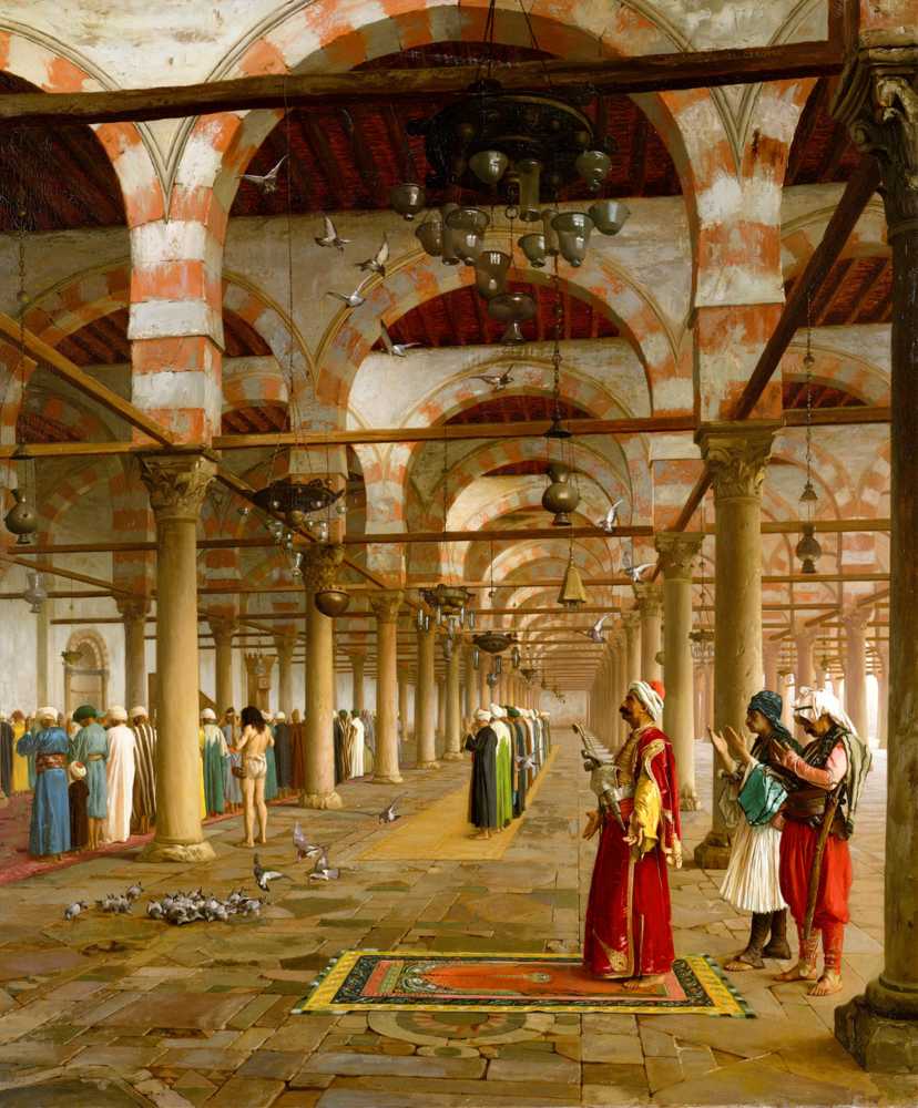Prayer in the Mosque (1871) - Jean-Leon Gerome