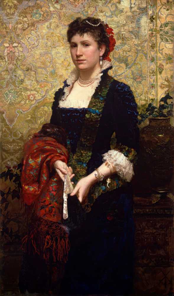 Princess Marie Lubomirska (1881) - Henryk Hektor Siemiradzki