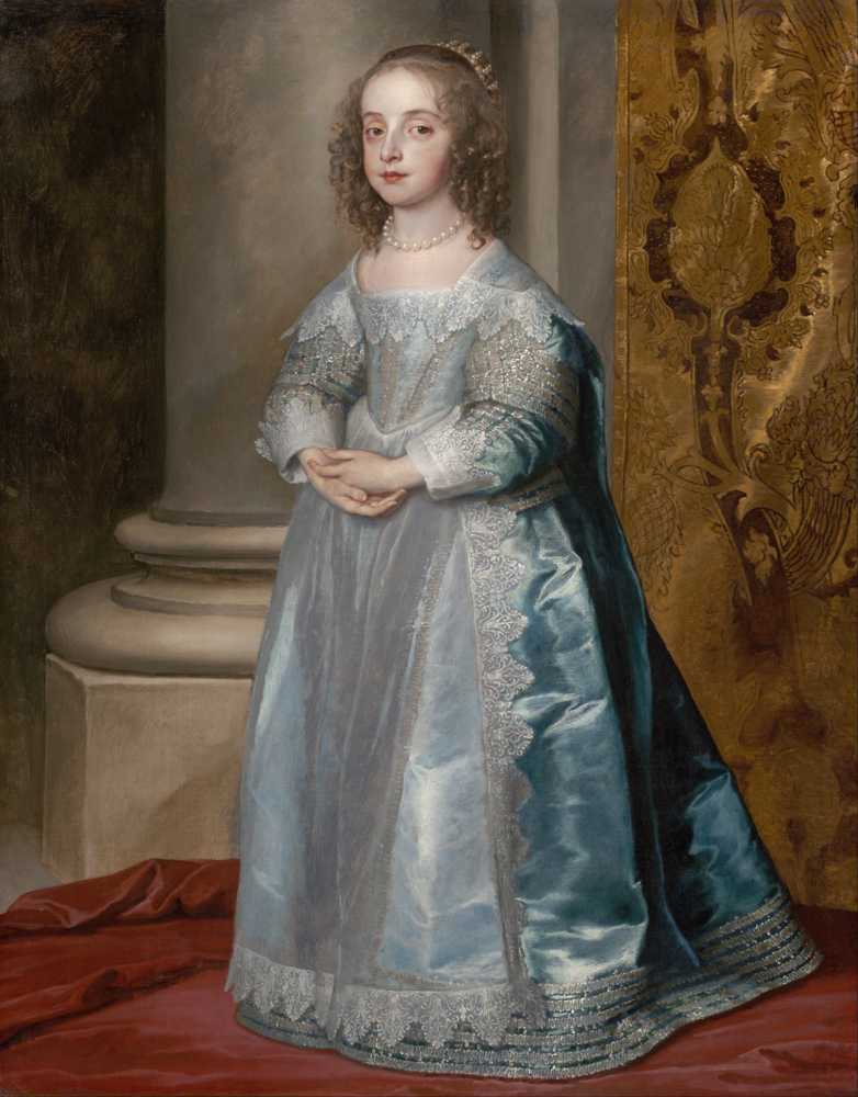 Princess Mary, Daughter Of Charles I (circa 1637) - Antoon Van Dyck