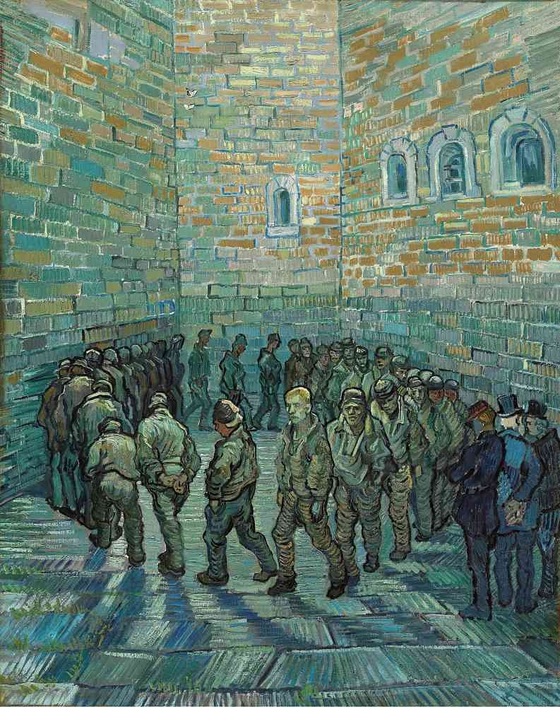 Prisoners walking the round - Van Gogh