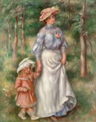 Promenade (c. 1906) - Auguste Renoir