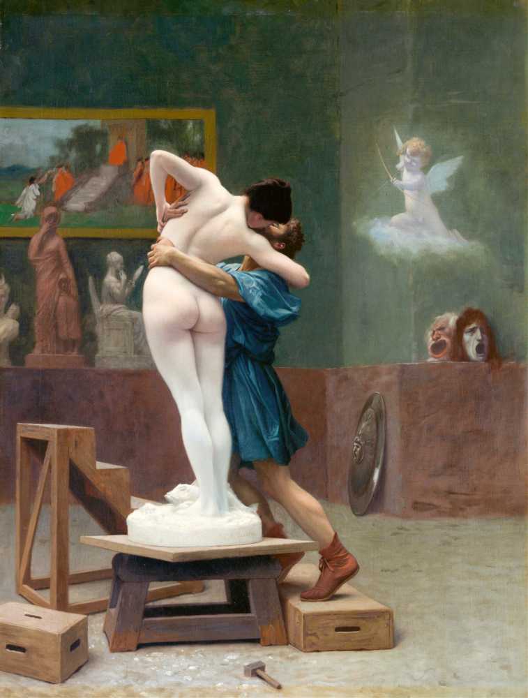 Pygmalion and Galatea (Ca. 1890) - Jean-Leon Gerome