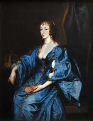 Queen Henrietta Maria of England (1614 – 1641) - Antoon Van Dyck