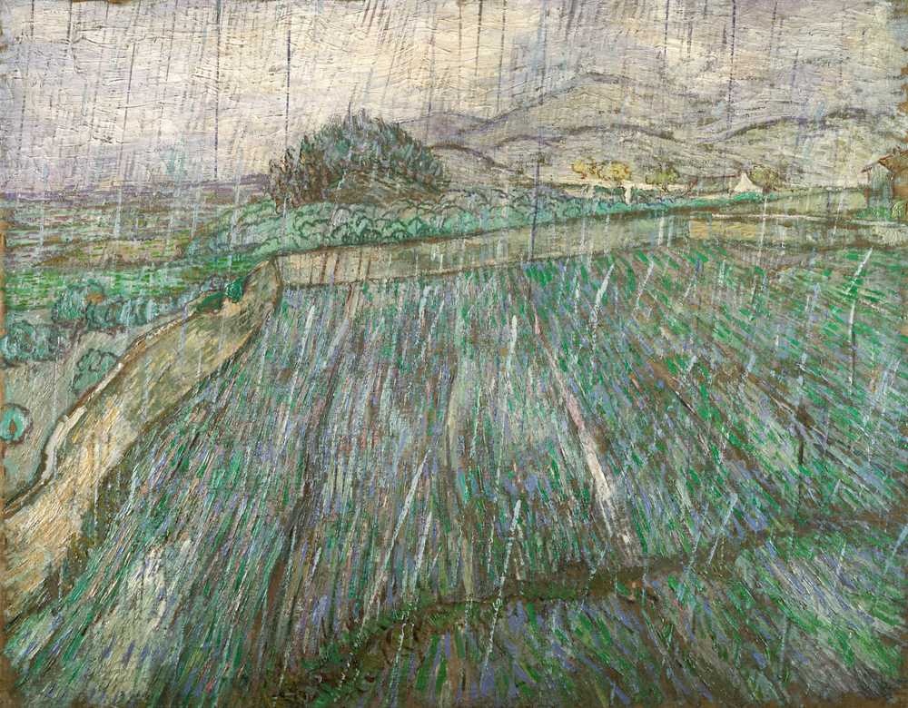 Rain - Vincent van Gogh